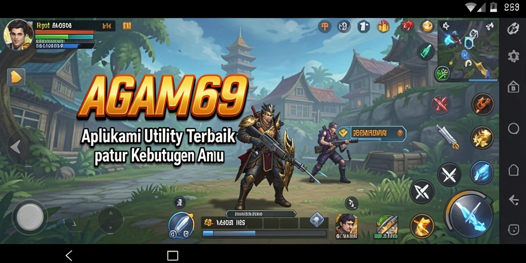 Tampilan utama AGAM69 dengan fitur pengelolaan perangkat yang intuitif.