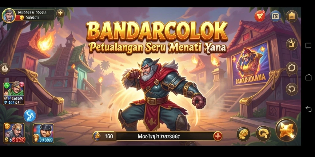 Tampilan gameplay seru dari BANDARCOLOK dalam misi petualangan.