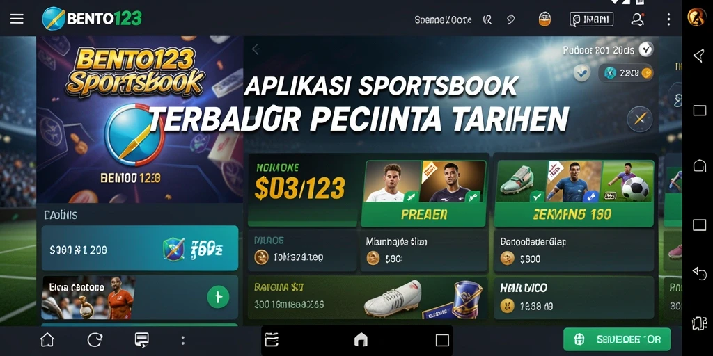 Tampilan menarik dari BENTO123 dengan berbagai opsi taruhan.