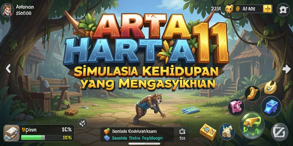 Screenshot gameplay HARTA11 yang menarik dan interaktif.