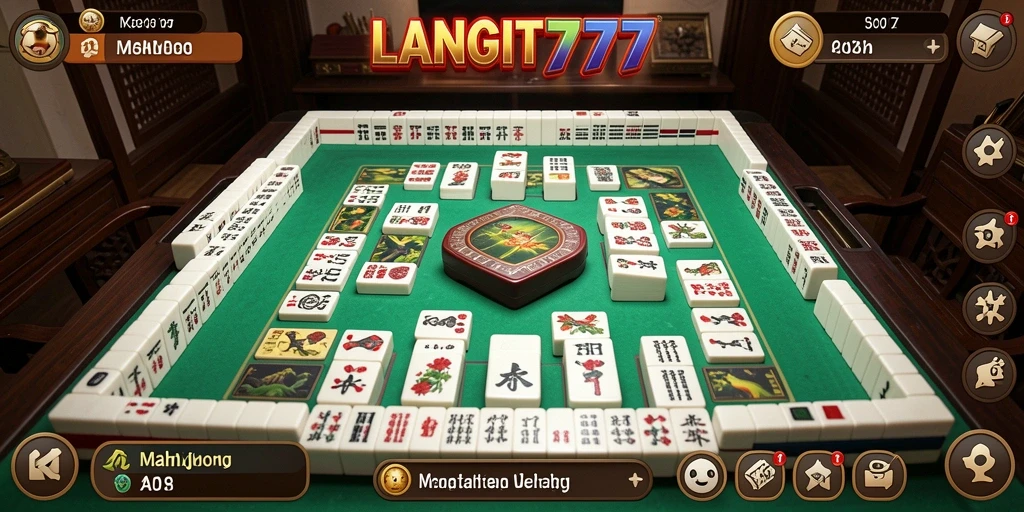 Tampilan gameplay seru dan interaktif dalam LANGIT777.