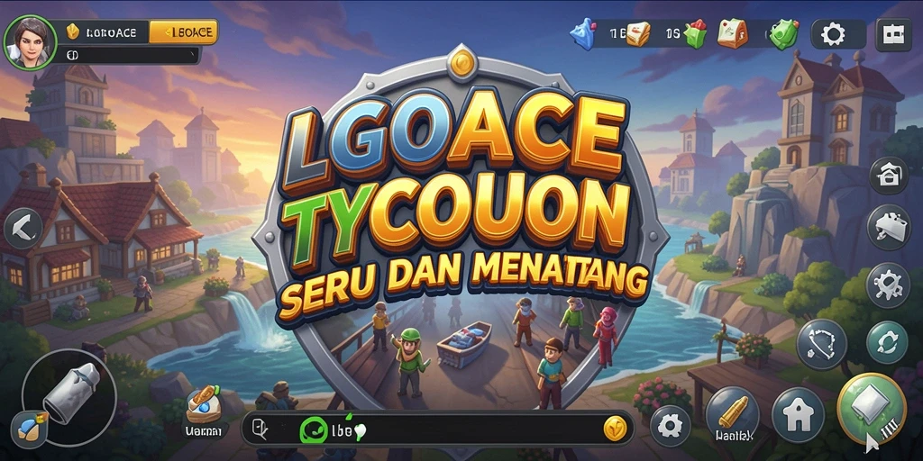 Screenshot gameplay LGOACE menampilkan momen manajemen yang seru.