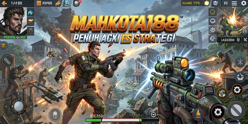 Tampilan seru dari gameplay MAHKOTA188 yang menegangkan.