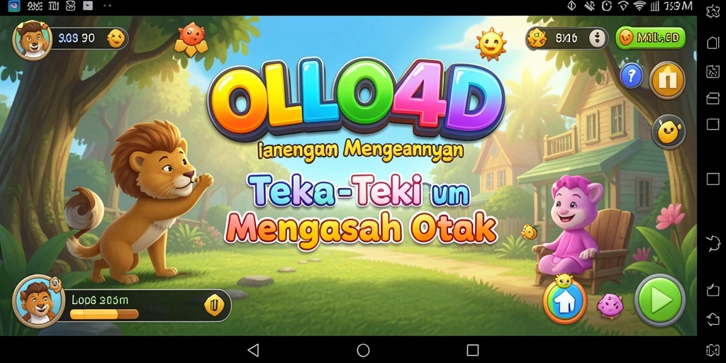 Tampilan screenshot gameplay yang menarik dari OLLO4D.