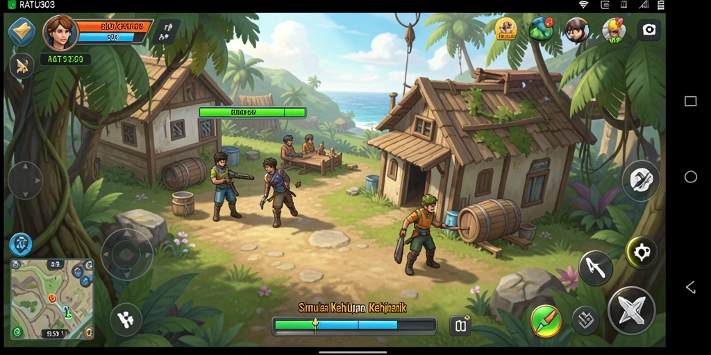 Tampilan gameplay <strong>RATU303</strong> yang menarik dan kaya akan interaksi.