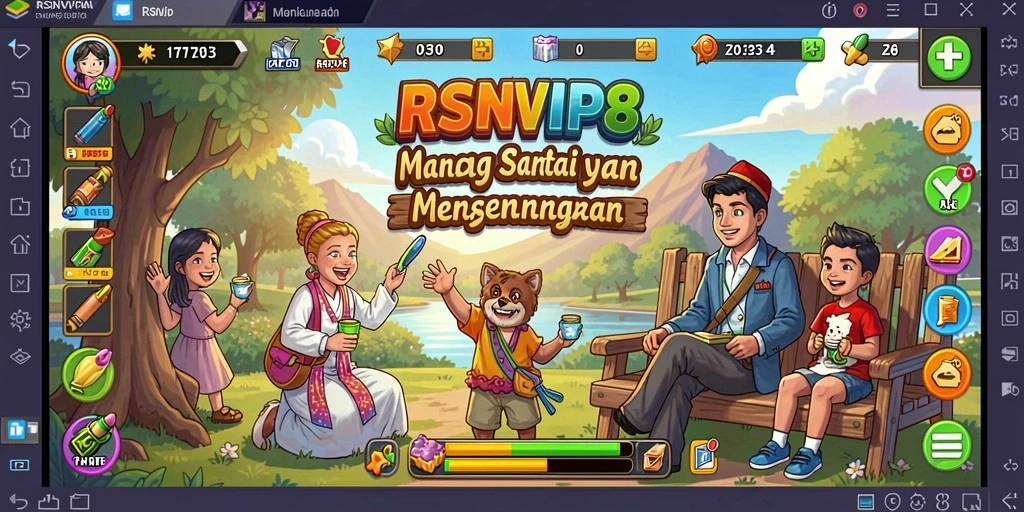 Tampilan gameplay RSNVIP8 yang menarik dan mengasyikkan.