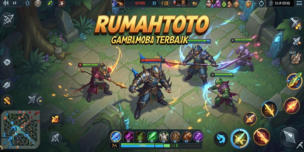 Tampilan gameplay menarik dari RUMAHTOTO yang penuh aksi.