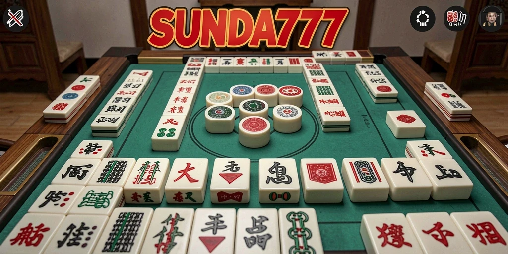 Tampilan permainan Mahjong yang seru dan menantang di SUNDA777.