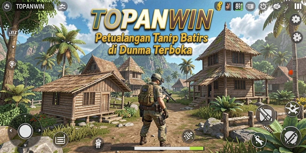 Screenshot utama TOPANWIN menunjukkan gameplay yang menawan dan luas.